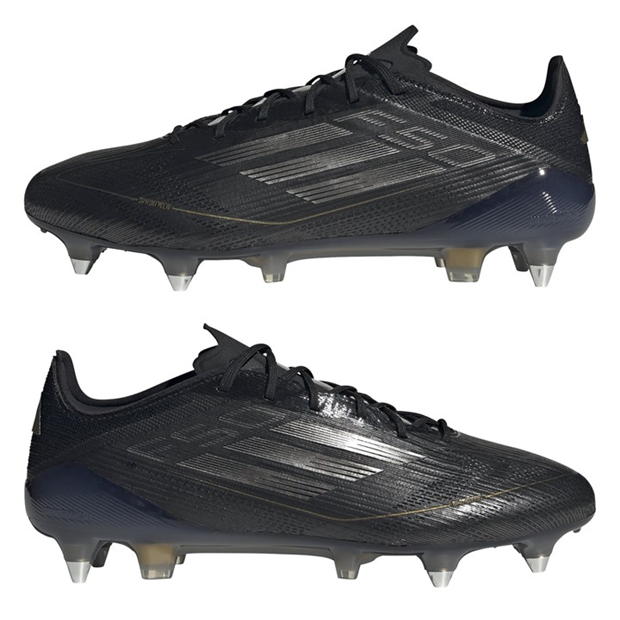 Ghete de fotbal adidas F50 Elite gazon sintetic negru argintiu