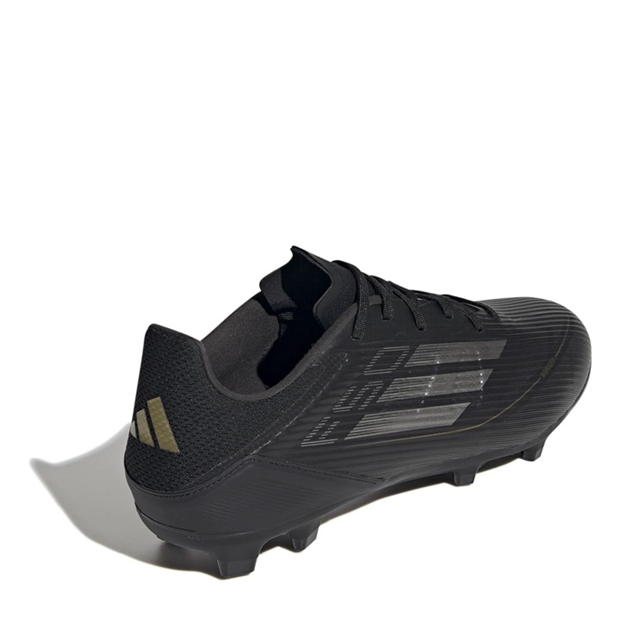 Ghete de fotbal adidas F50 League Firm Ground negru argintiu