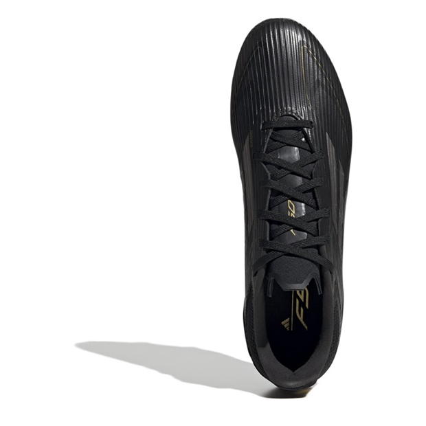 Ghete de fotbal adidas F50 League Firm Ground negru argintiu