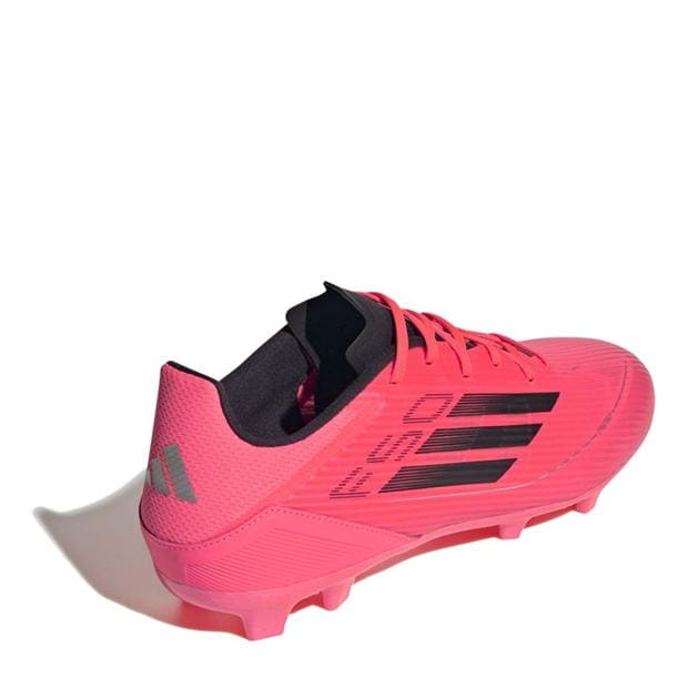 Ghete de fotbal adidas F50 League Firm Ground roz negru