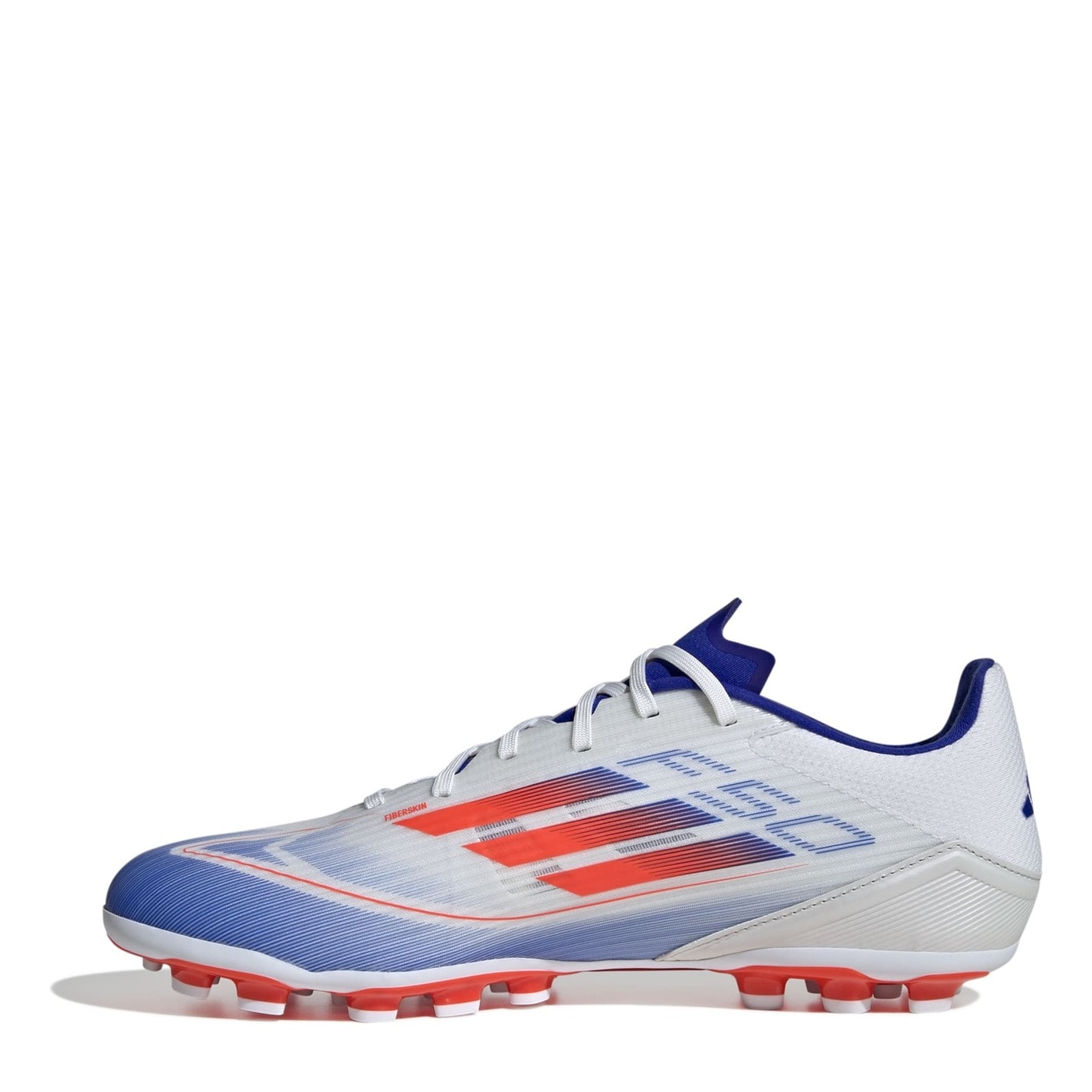 Ghete de fotbal adidas F50 League gazon sintetic alb rosu albastru