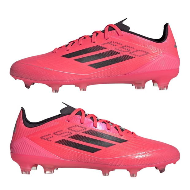 Ghete de fotbal adidas F50 Pro Firm Ground roz negru