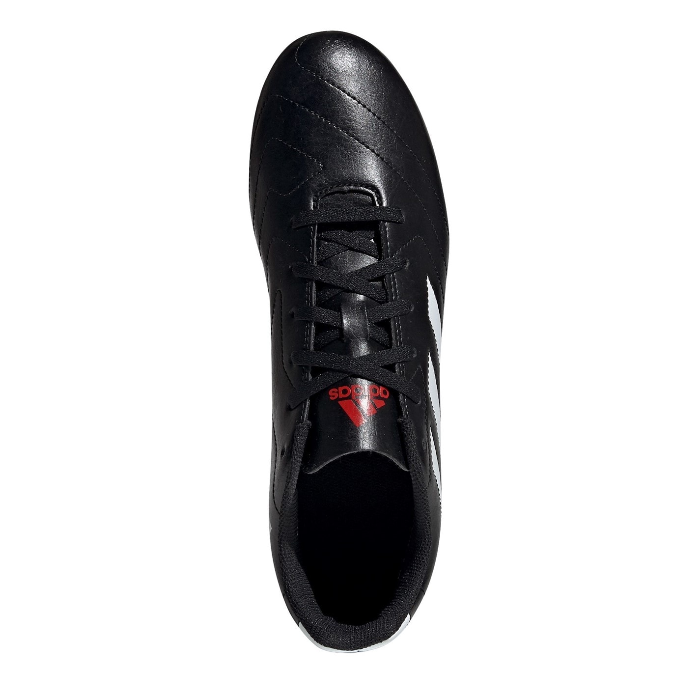 Ghete de fotbal adidas Goletto VIII Firm Ground negru alb