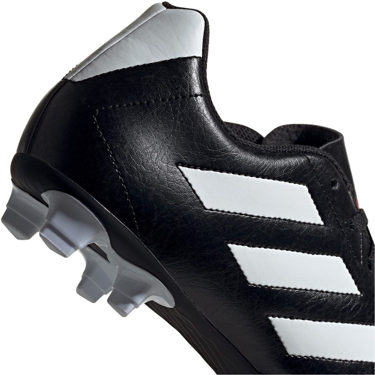 Ghete de fotbal adidas Goletto VIII Firm Ground negru alb