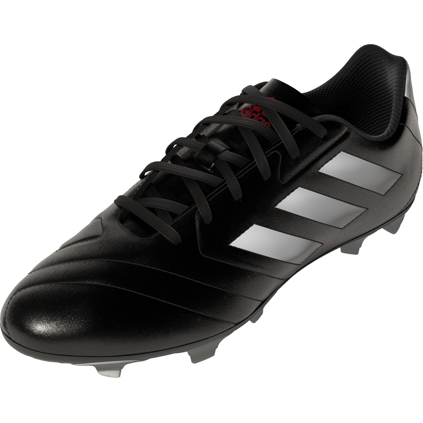 Ghete de fotbal adidas Goletto VIII Firm Ground negru alb