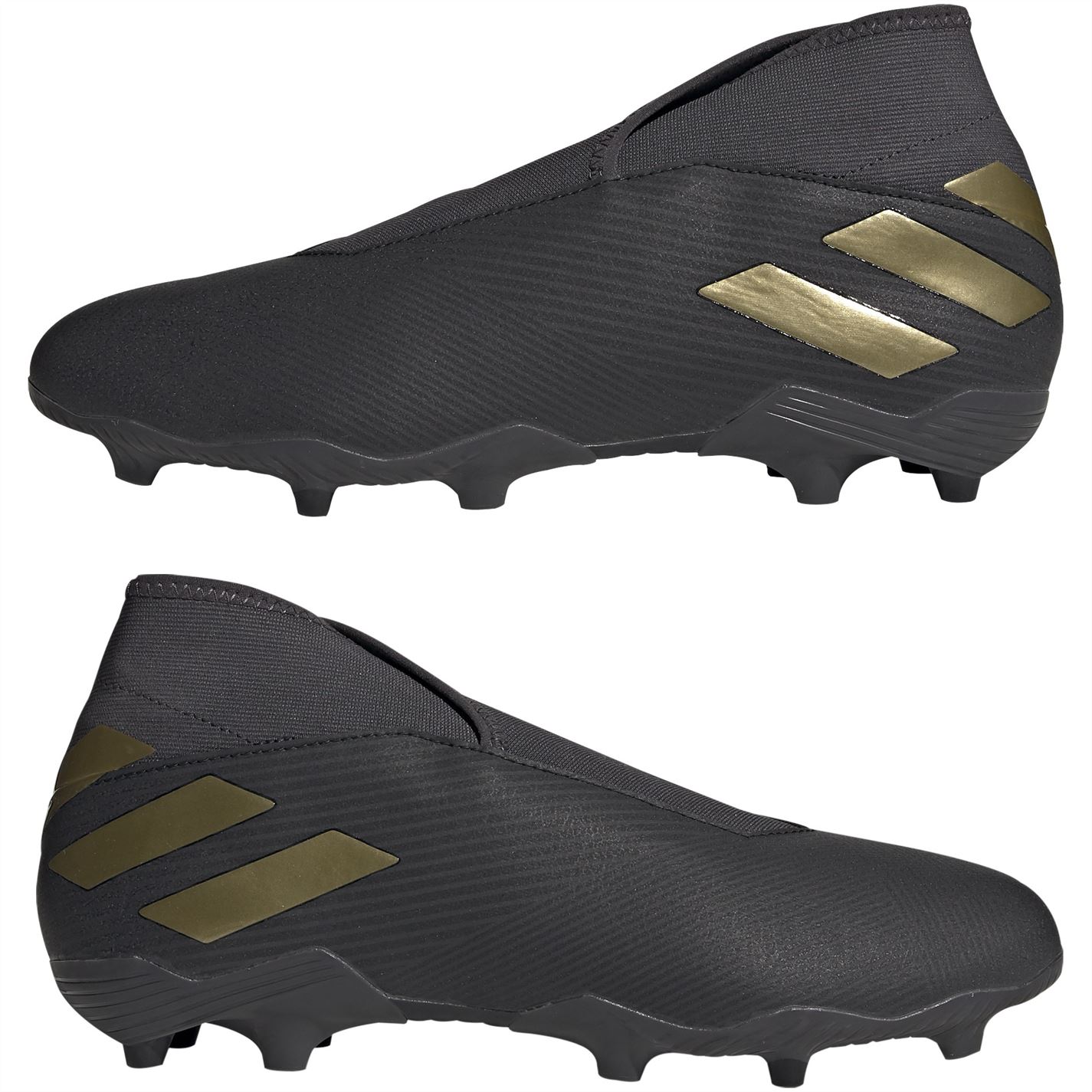 Ghete de fotbal adidas Nemeziz 19.3 Firm Ground negru