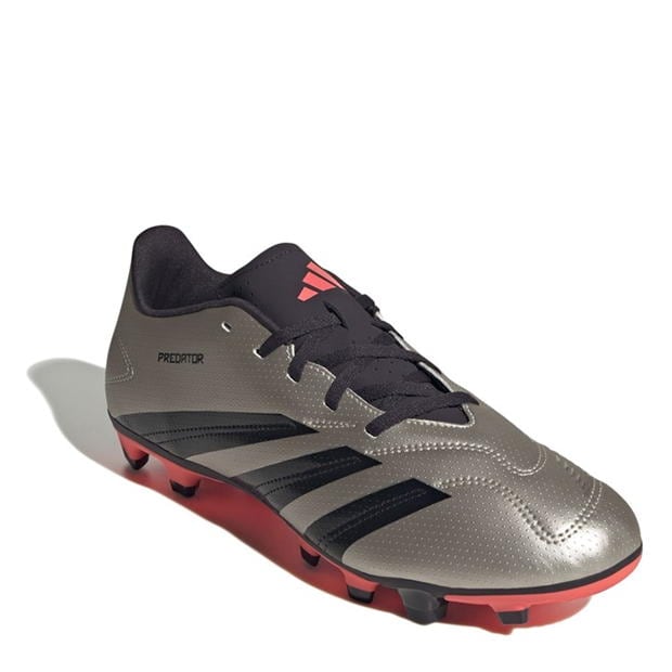 Ghete de fotbal adidas Predator 24 Club Flexible Ground argintiu negru