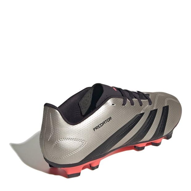 Ghete de fotbal adidas Predator 24 Club Flexible Ground argintiu negru