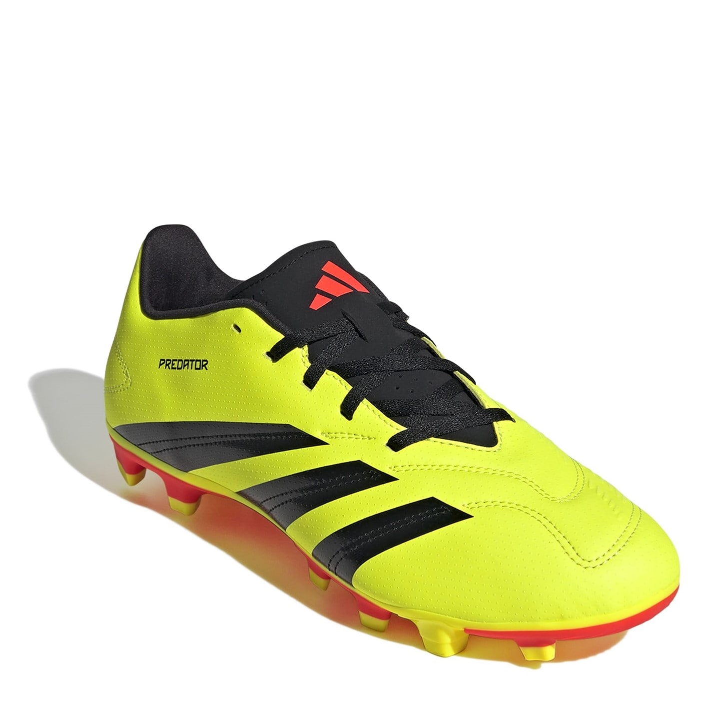 Ghete de fotbal adidas Predator 24 Club Flexible Ground galben negru rosu