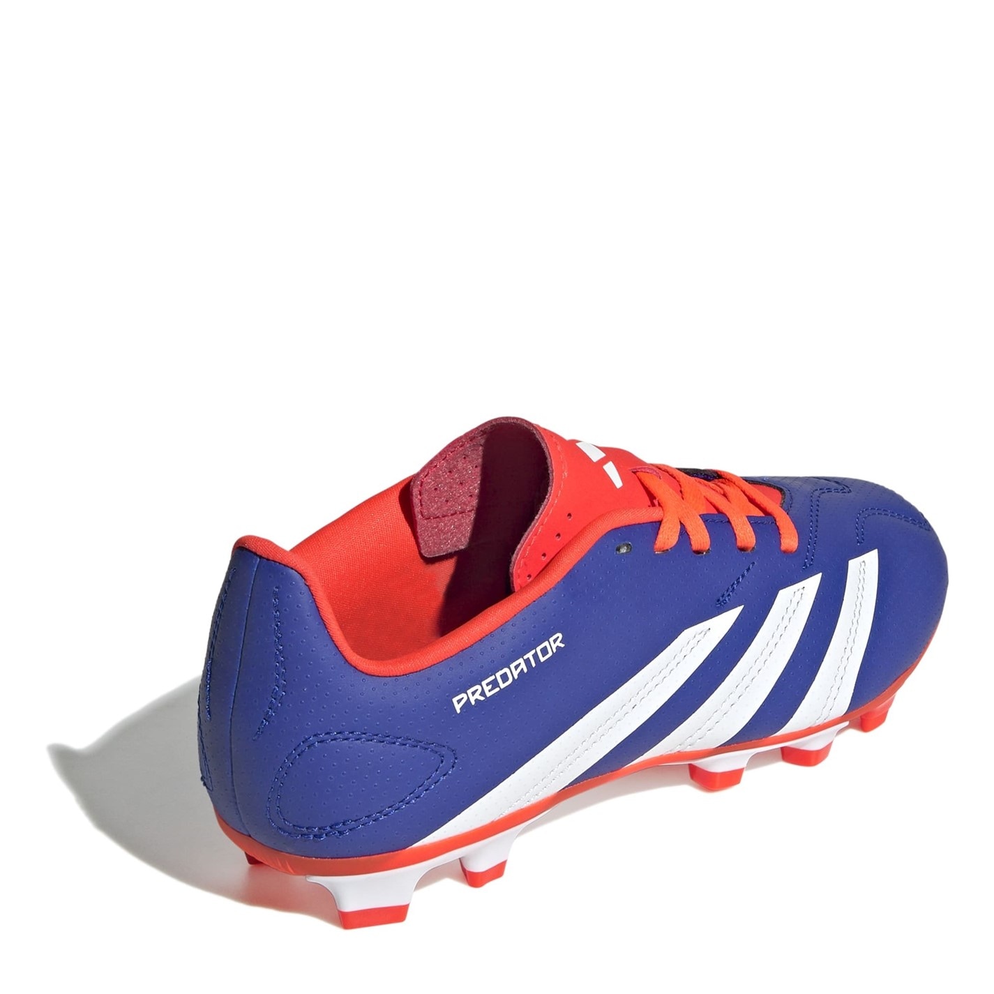 Ghete de fotbal adidas Predator 24 Club Flexible Ground pentru Copii albastru alb rosu