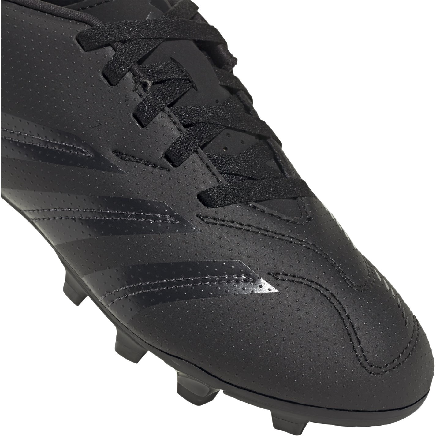 Ghete de fotbal adidas Predator 24 Club Flexible Ground pentru Copii negru gri