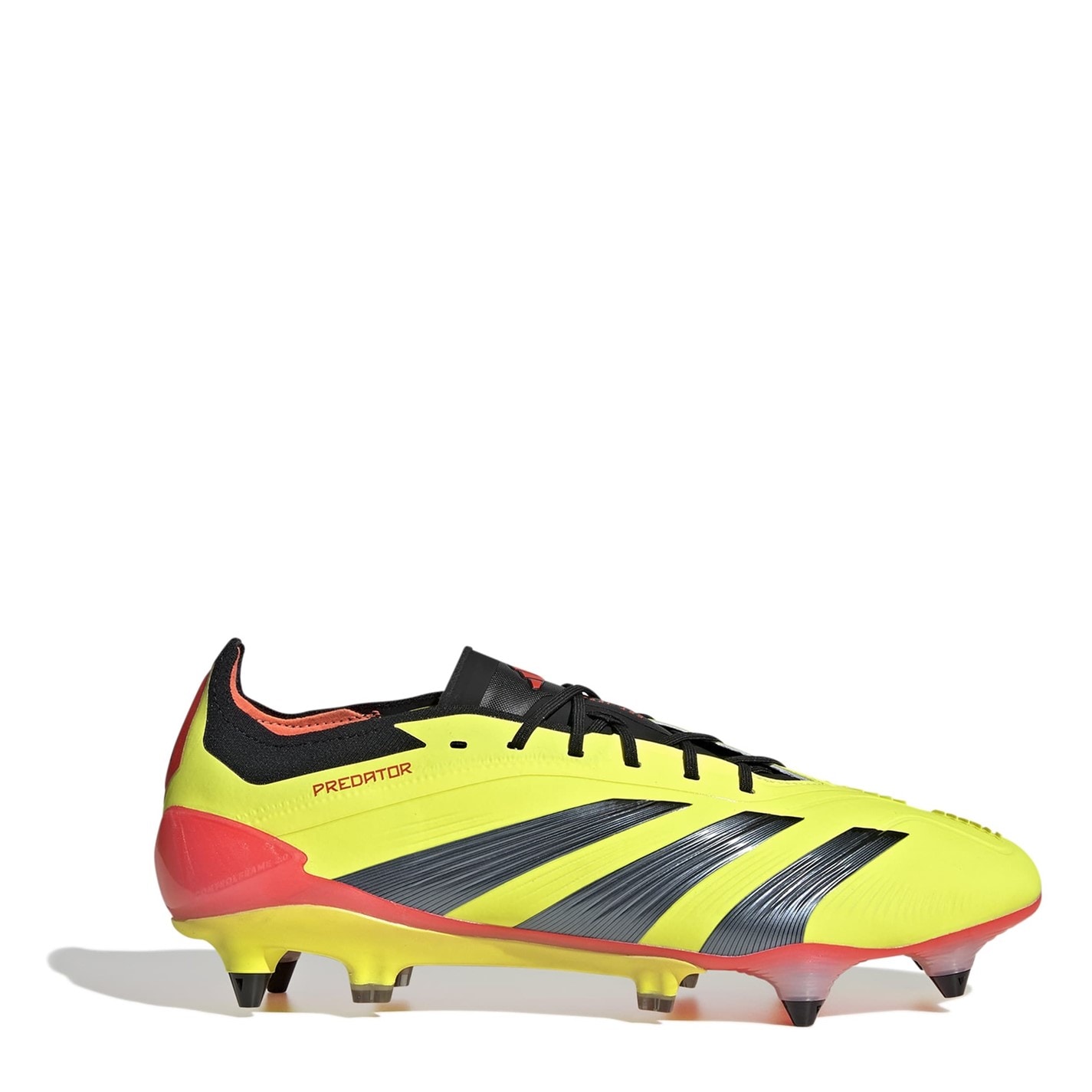 Ghete de fotbal adidas Predator 24 Elite gazon sintetic galben negru rosu