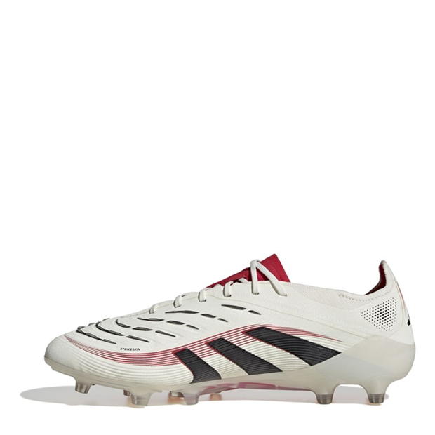 Ghete de fotbal adidas Predator Elite Artificial Ground alb negru rosu