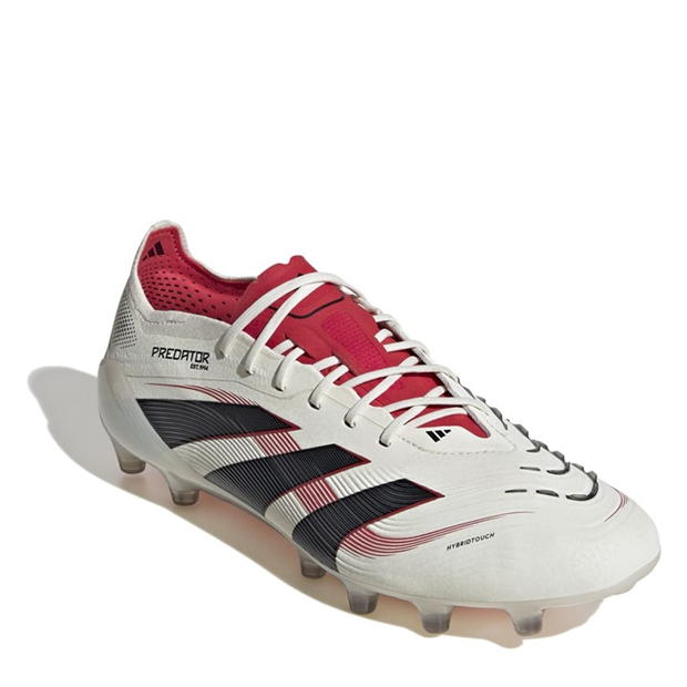 Ghete de fotbal adidas Predator Elite Artificial Ground alb negru rosu