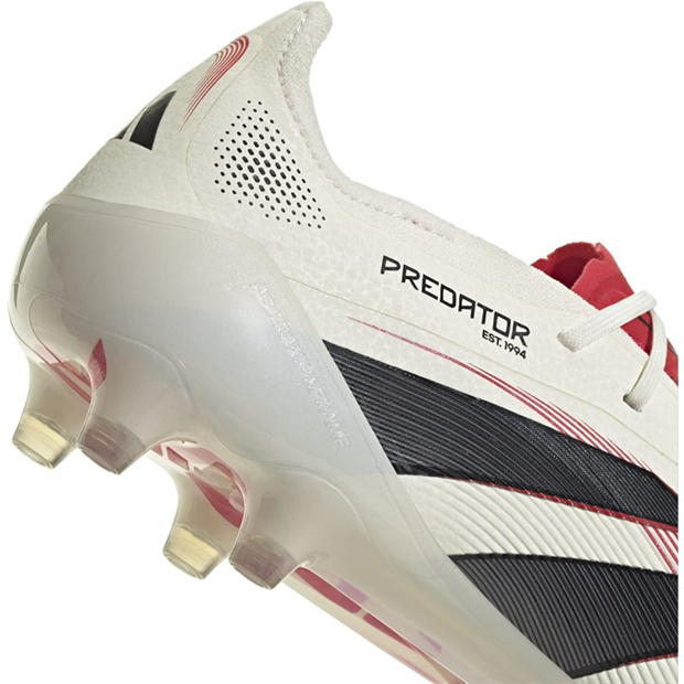 Ghete de fotbal adidas Predator Elite Artificial Ground alb negru rosu