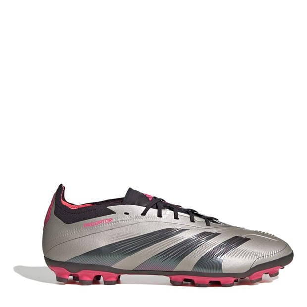 Ghete de fotbal adidas Predator Elite Firm Ground platin negru crbn