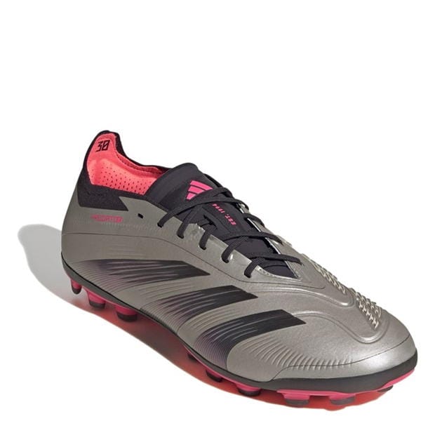 Ghete de fotbal adidas Predator Elite Firm Ground platin negru crbn