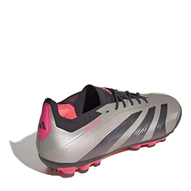 Ghete de fotbal adidas Predator Elite Firm Ground platin negru crbn