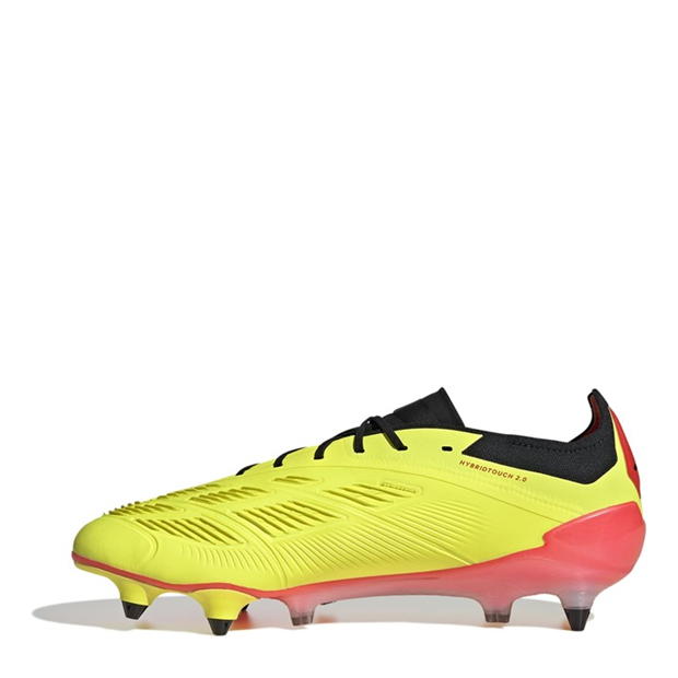 Ghete de fotbal adidas Predator Elite Sg gazon sintetic pentru baieti team solar galben