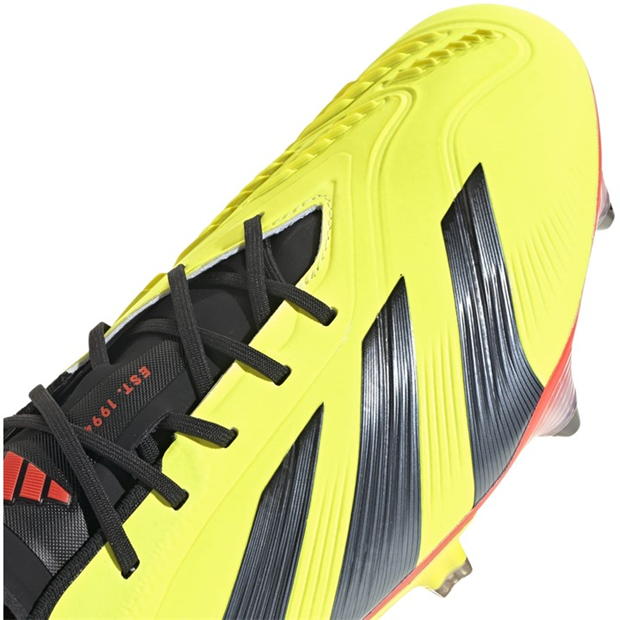 Ghete de fotbal adidas Predator Elite Sg gazon sintetic pentru baieti team solar galben