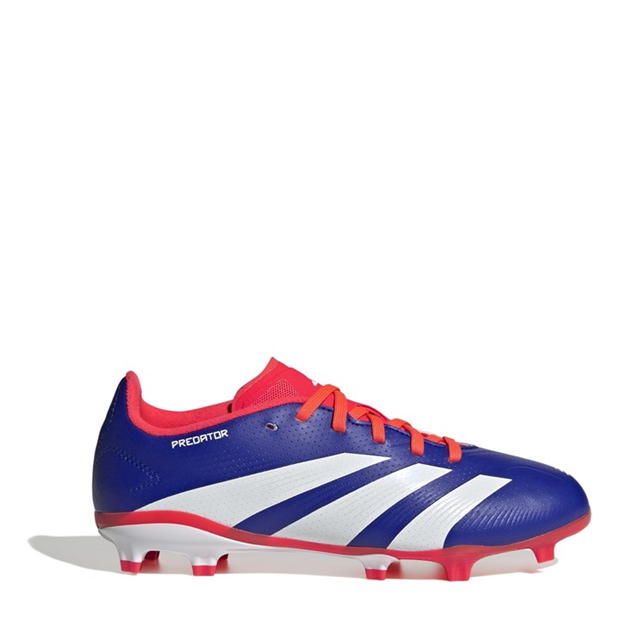 Ghete de fotbal adidas Predator League Firm Ground pentru Copii albastru alb rosu