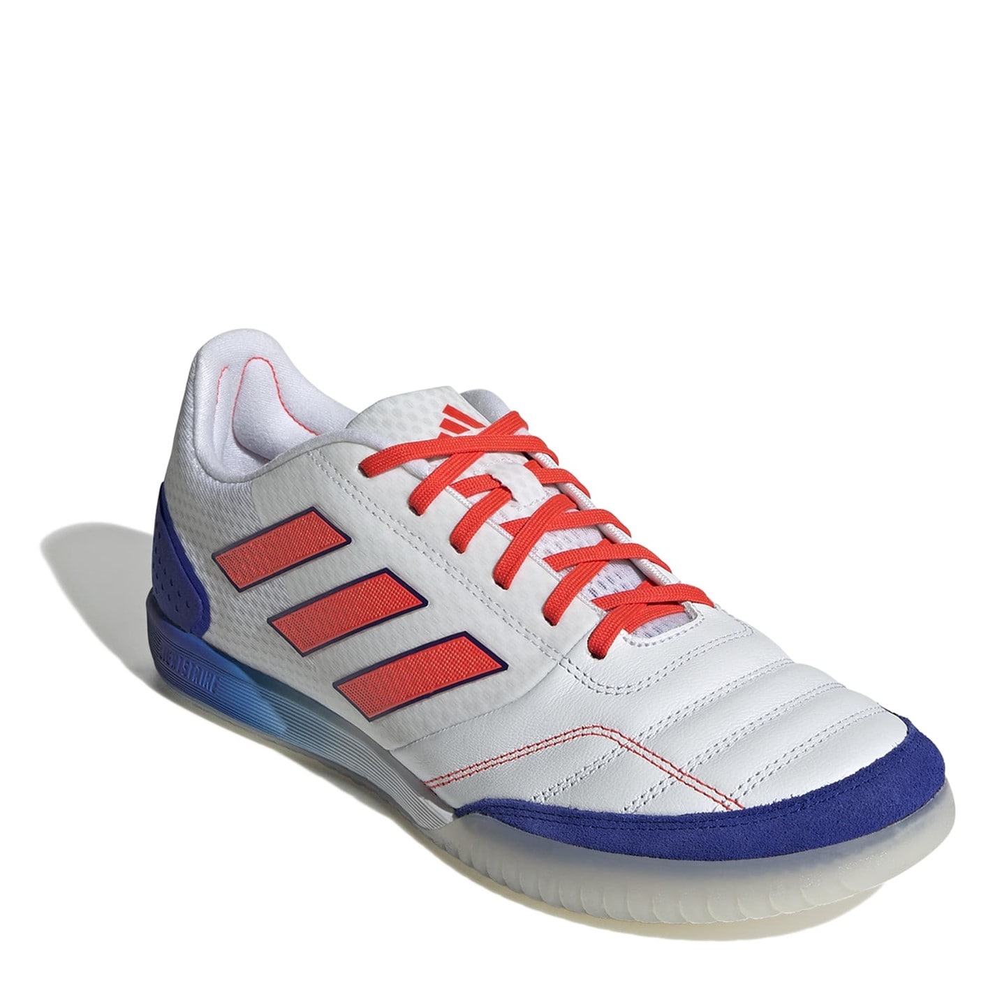 Ghete fotbal sala adidas Top Sala competitie Indoor fotbal alb albastru