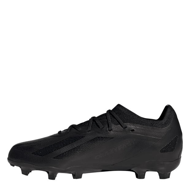 Ghete de fotbal adidas X Crazyfast Elite Firm Ground pentru Copii negru