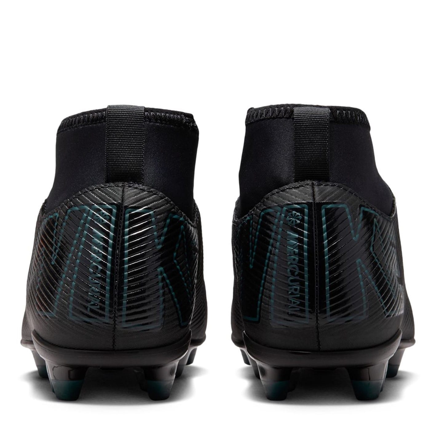 Ghete de fotbal Nike Mercurial Superfly 10 Club Firm Ground pentru copii negru verde