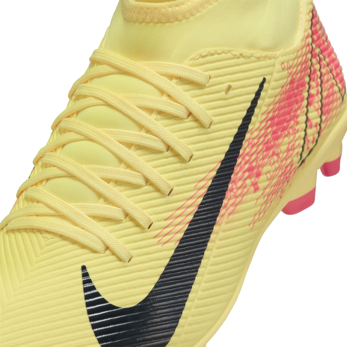 Ghete de fotbal Nike Mercurial Superfly 10 Club Firm Ground pentru copii portocaliu bleumarin