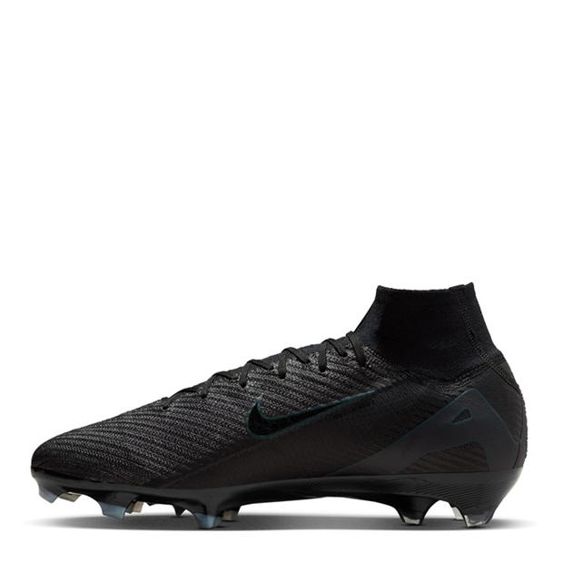 Ghete de fotbal Nike Mercurial Superfly 10 Elite Firm Ground negru verde