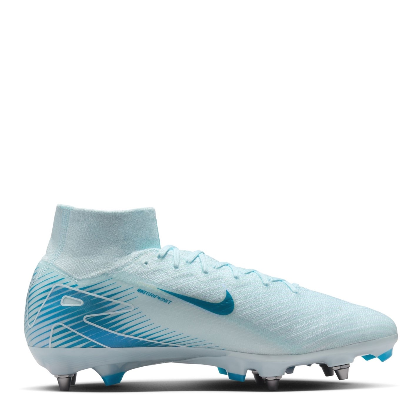 Ghete de fotbal Nike Mercurial Superfly 10 Elite gazon sintetic albastru baltic