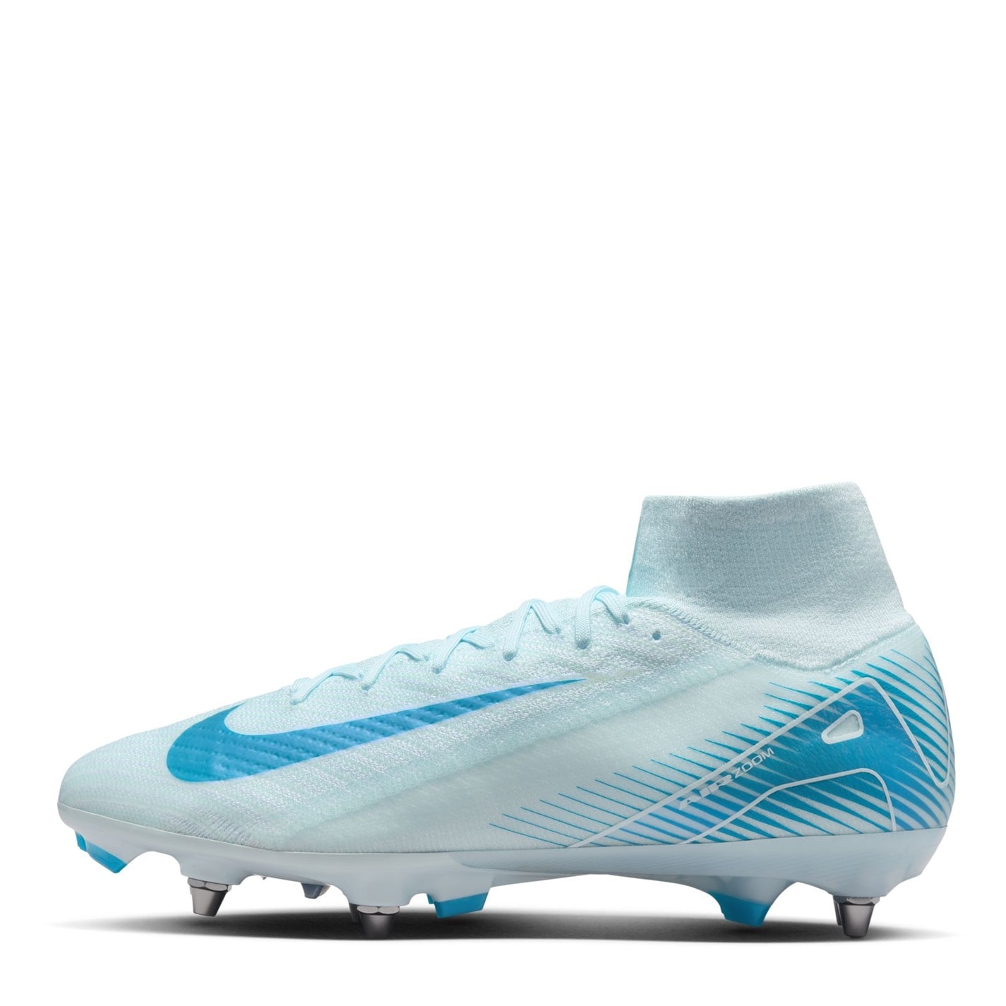 Ghete de fotbal Nike Mercurial Superfly 10 Elite gazon sintetic albastru baltic