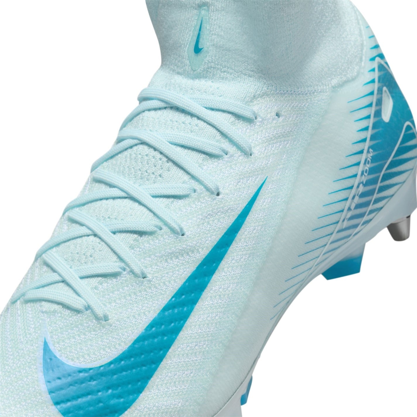 Ghete de fotbal Nike Mercurial Superfly 10 Elite gazon sintetic albastru baltic