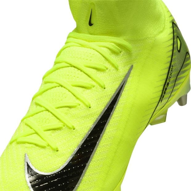 Ghete de fotbal Nike Mercurial Superfly 10 Elite gazon sintetic galben negru