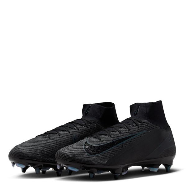 Ghete de fotbal Nike Mercurial Superfly 10 Elite gazon sintetic negru verde