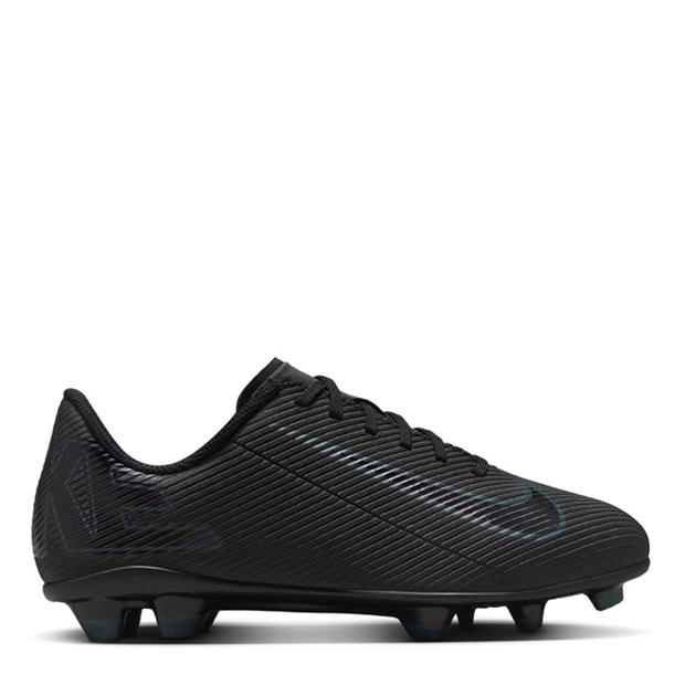 Ghete de fotbal Nike Mercurial Vapor 16 Club Firm Ground pentru copii negru verde