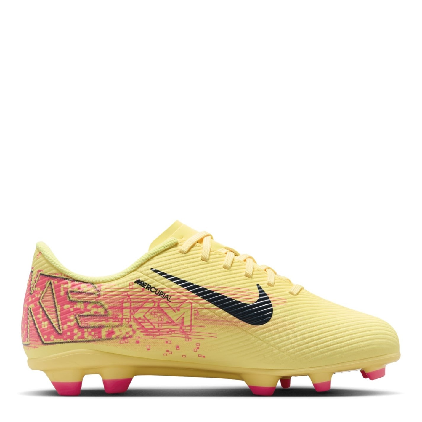 Ghete de fotbal Nike Mercurial Vapor 16 Club Firm Ground pentru copii portocaliu bleumarin