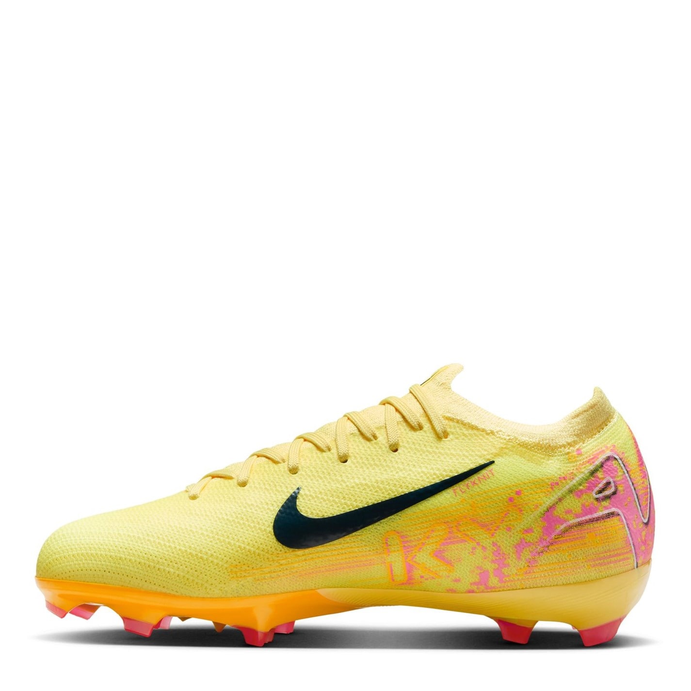 Ghete de fotbal Nike Mercurial Vapor 16 Pro Juniors Firm Ground portocaliu bleumarin