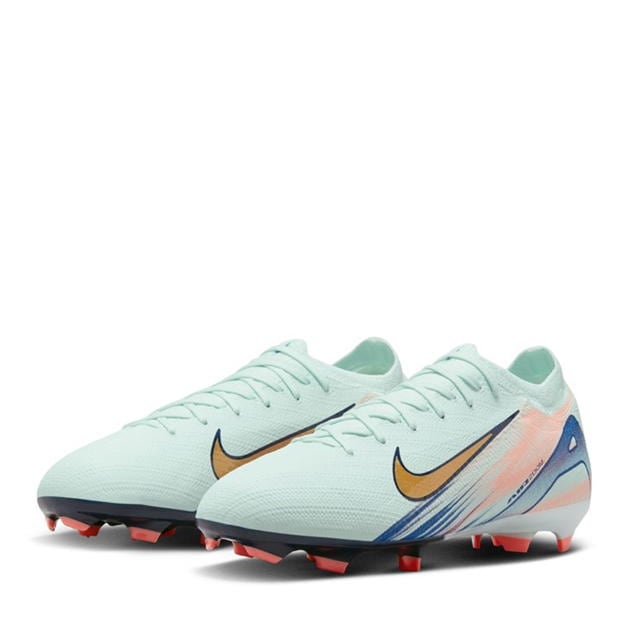 Ghete de fotbal Nike Mercurial Vapor 16 Pro Juniors Firm Ground verde alb