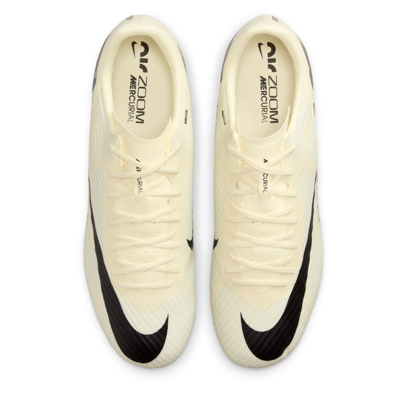 Ghete de fotbal Nike Mercurial Vapour 15 Academy Firm Ground galben negru