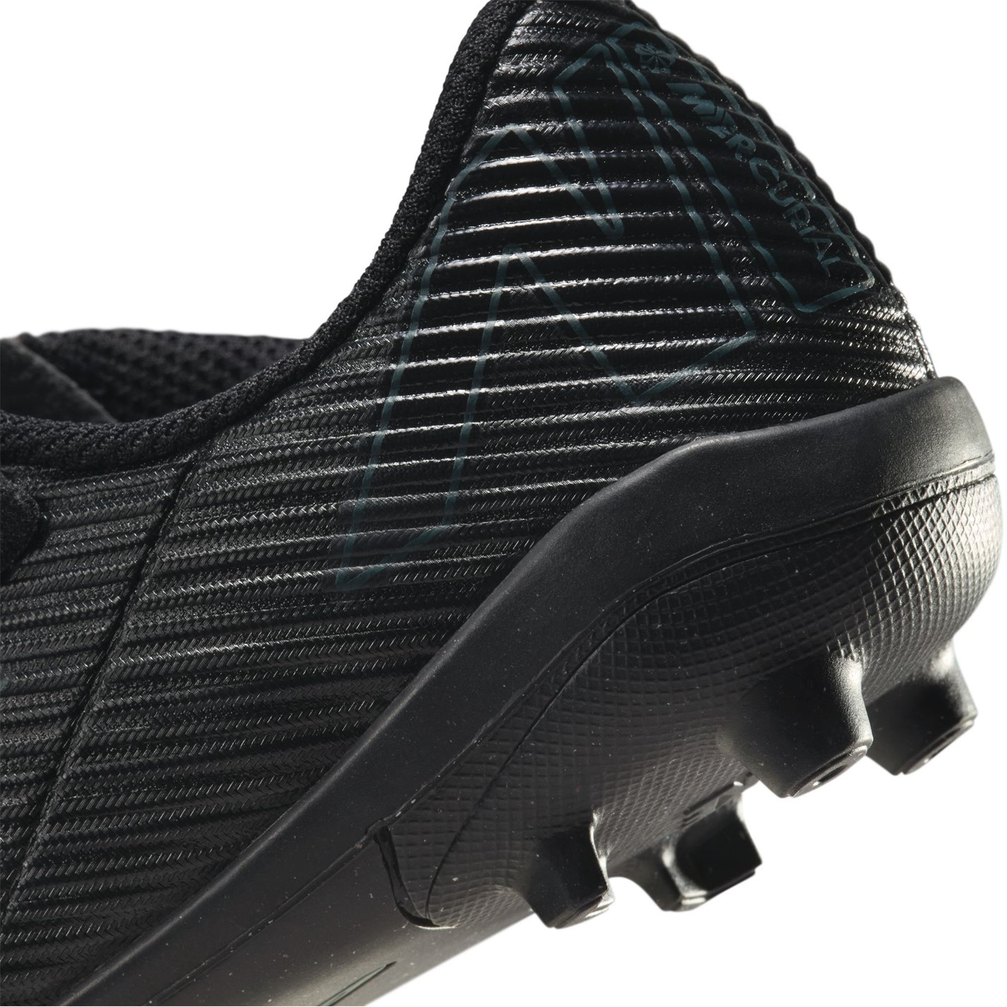 Ghete de fotbal Nike Mercurial Vapour 16 Club Firm Ground pentru Copii negru verde