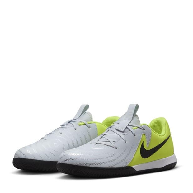 Ghete de fotbal Nike Phantom GX 2 Academy sala pentru copii argintiu galben