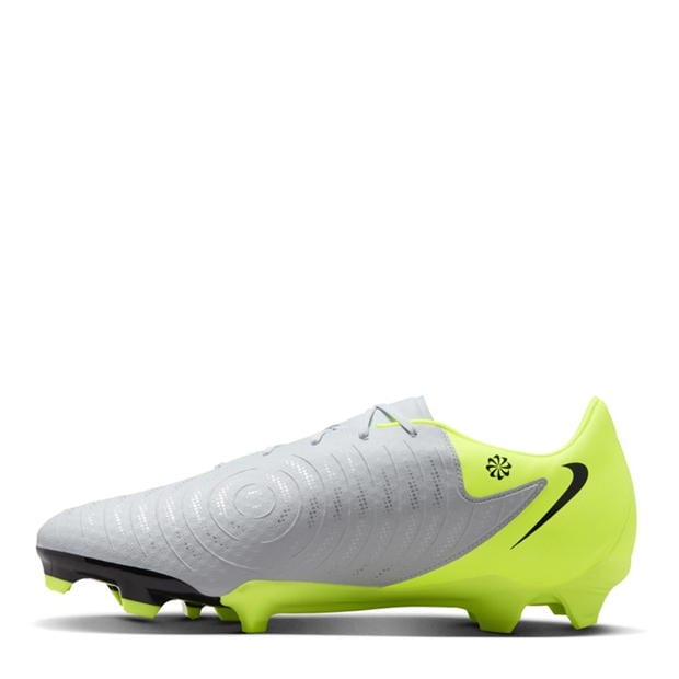 Ghete de fotbal Nike Phantom GX II Academy Firm Ground argintiu galben