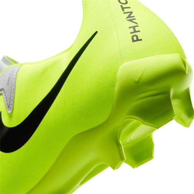 Ghete de fotbal Nike Phantom GX II Academy Firm Ground argintiu galben