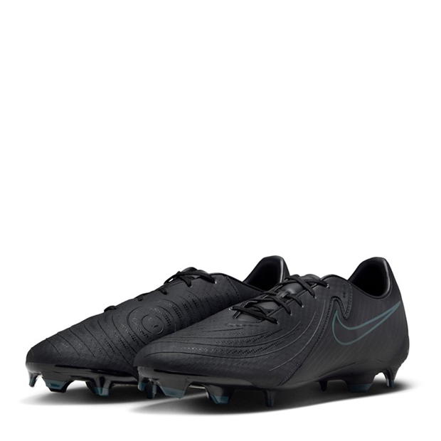 Ghete de fotbal Nike Phantom GX II Academy Firm Ground negru verde