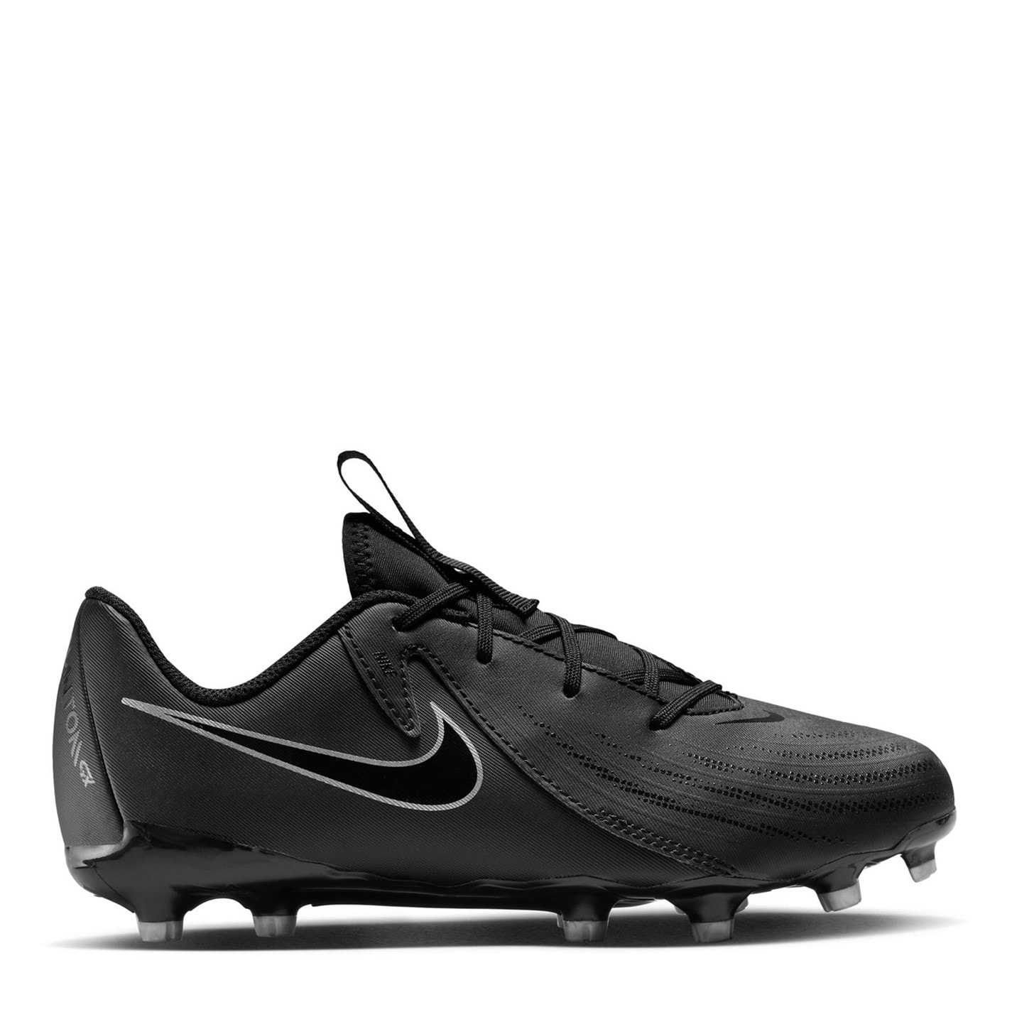 Ghete de fotbal Nike Phantom GX II Academy Firm Ground pentru copii negru