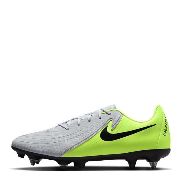 Ghete de fotbal Nike Phantom GX II Academy gazon sintetic argintiu galben