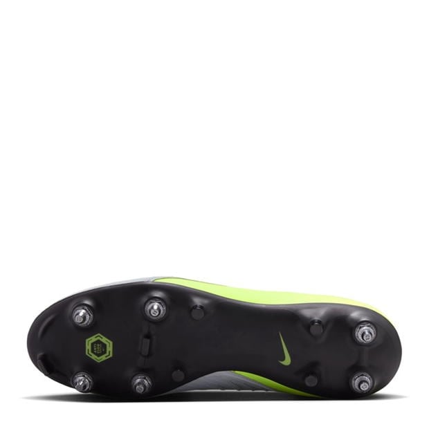 Ghete de fotbal Nike Phantom GX II Academy gazon sintetic argintiu galben