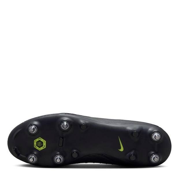 Ghete de fotbal Nike Phantom GX II Academy gazon sintetic negru verde