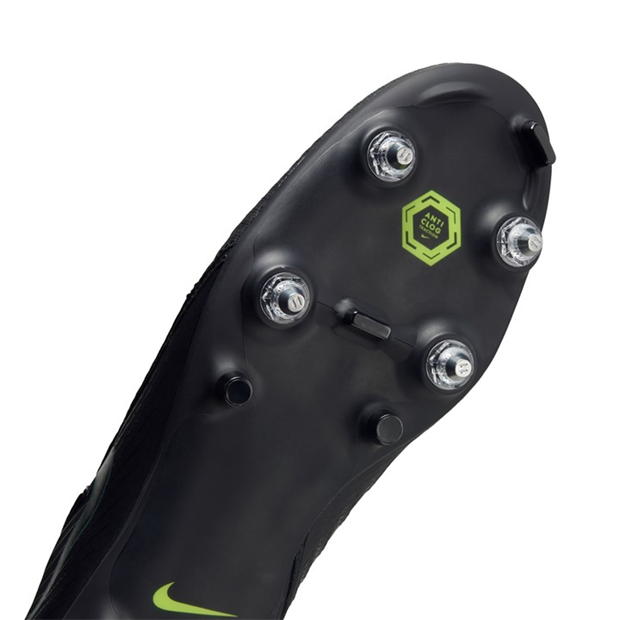 Ghete de fotbal Nike Phantom GX II Academy gazon sintetic negru verde